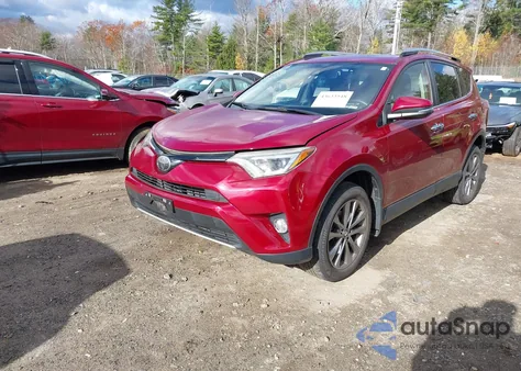 2018 Toyota Rav4 Limited z USA, uszkodzony, nr VIN JTMDFREV1JD239706